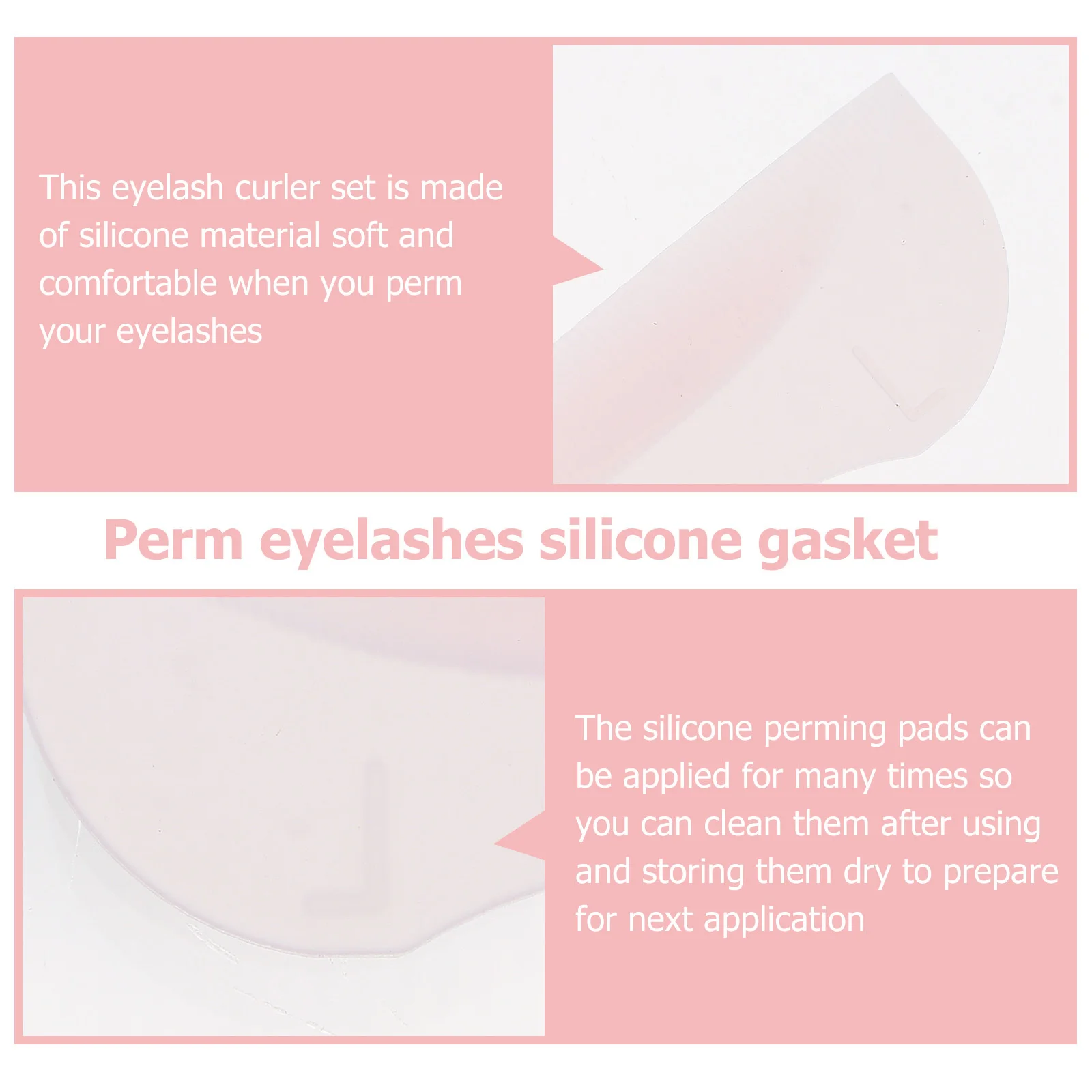 20 قطعة منصات تجعيد الرموش من السيليكون رمش بكرة الشعر جوانات قابلة لإعادة الاستخدام لاش رفع أداة لصالون تجميل الاستخدام الشخصي #5