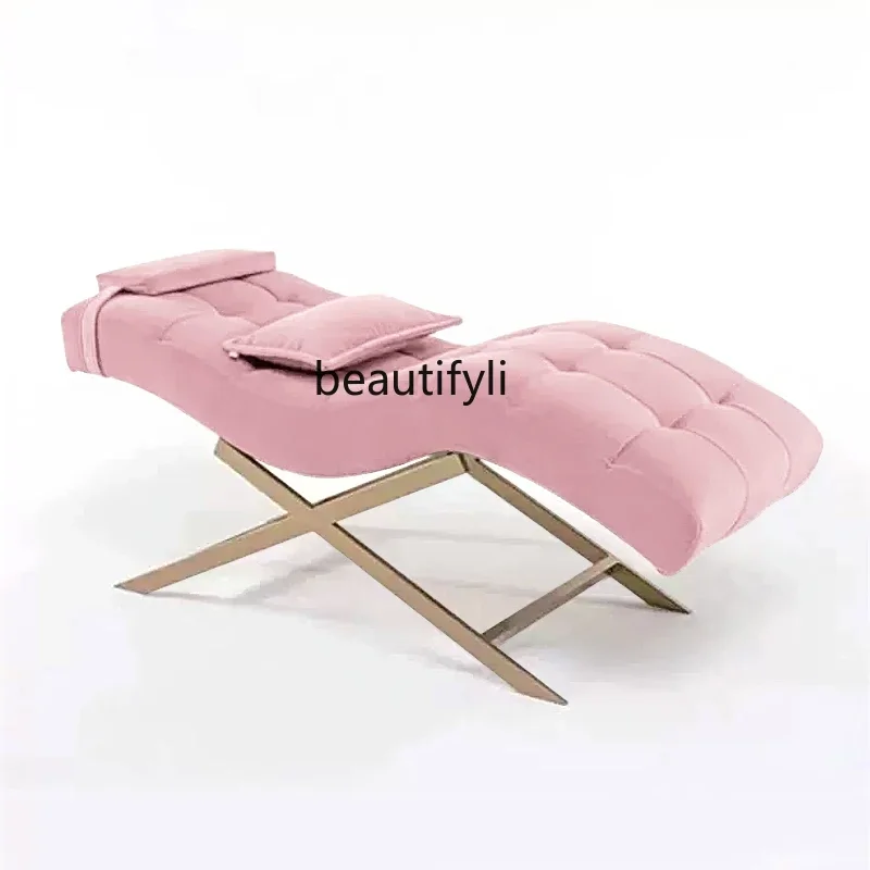 ss 8350 2024 New S-Type Facial Bed Manicure Face Washing Eyelash Tattoo Embroidery Beauty Salon Special Bed