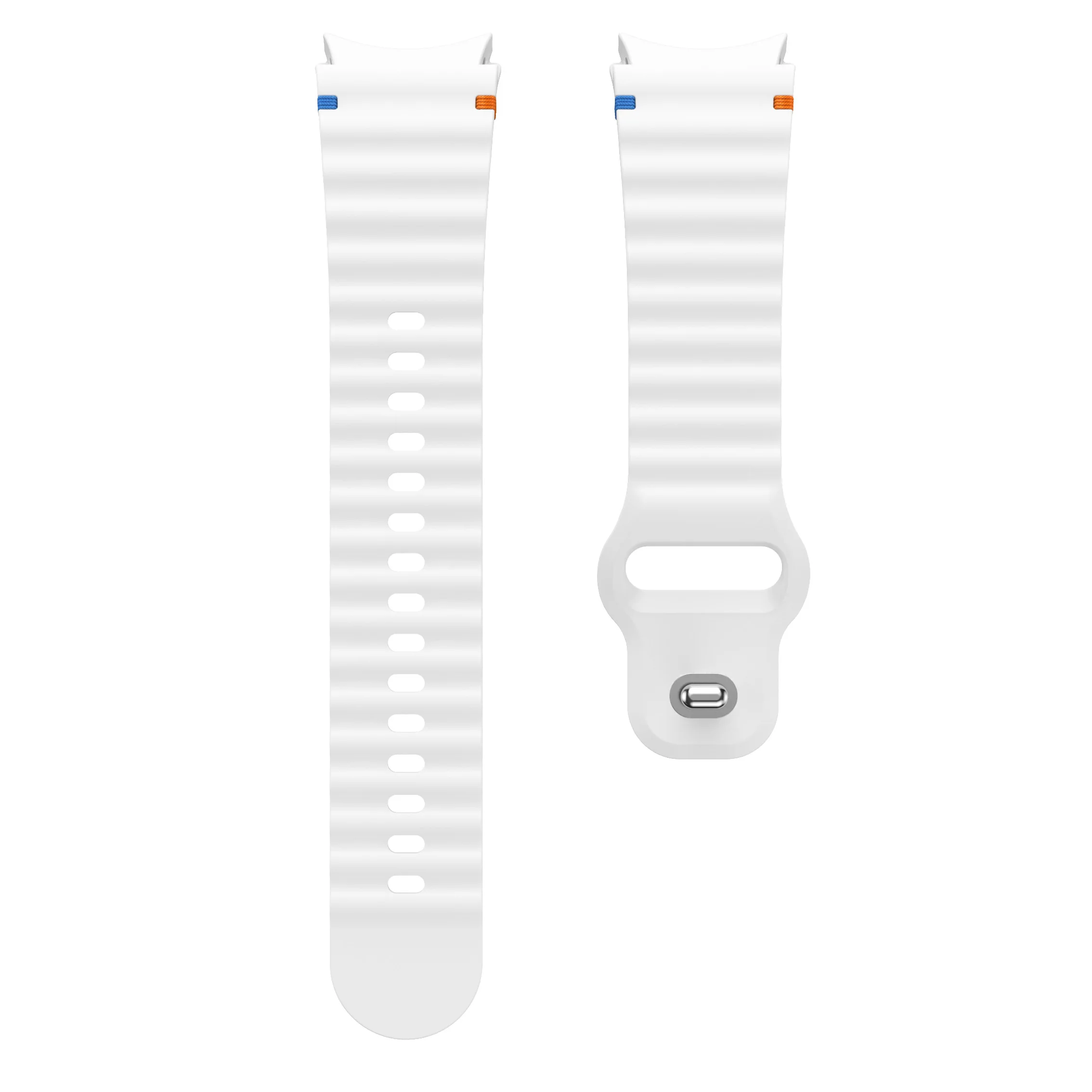 Siliconen band voor Samsung Galaxy Watch7 6 5 4 44 mm 40 mm sporthorloges in plaats van armbanden voor 6/4 Classic 47 mm 46 mm 43 mm 42 mm