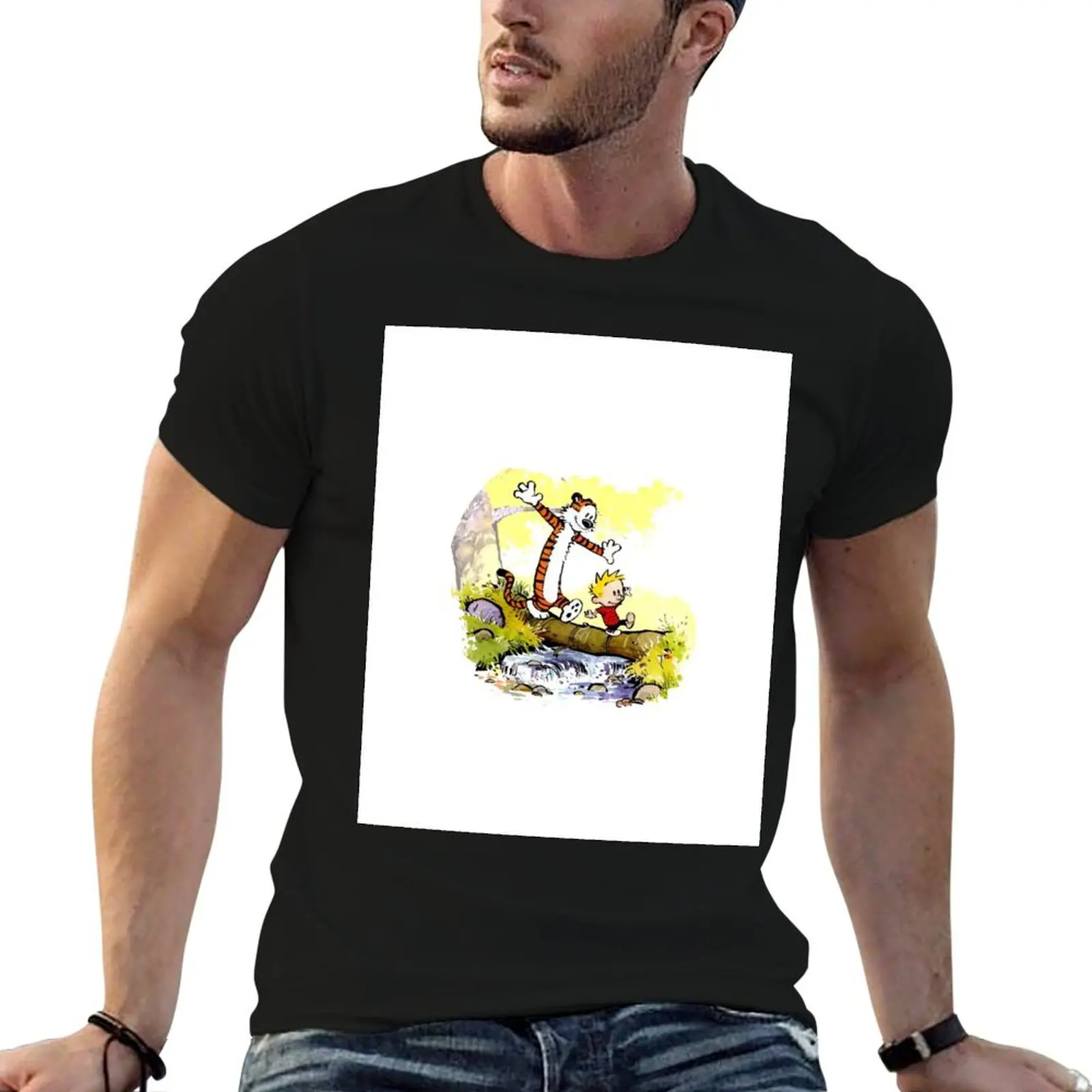 

Calvin & Hobbes T-Shirt t shirts designer graphic t shirts for man t shirt man plain T-Shirt