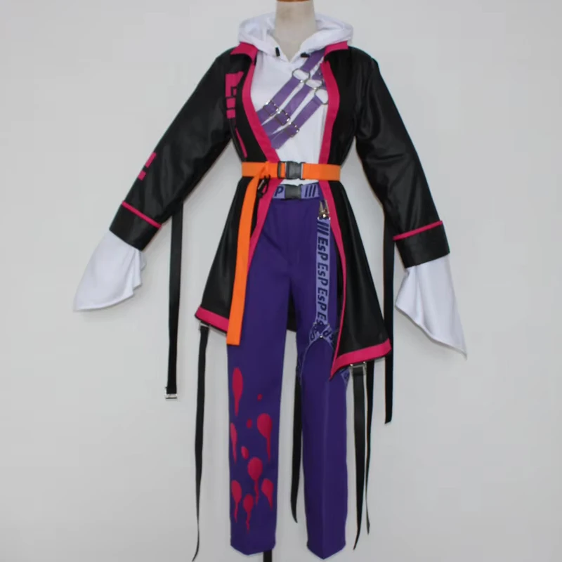 VTuber Nijisanji Fulgur Ovid Uki Violeta Cosplay Costume Halloween New year party suit