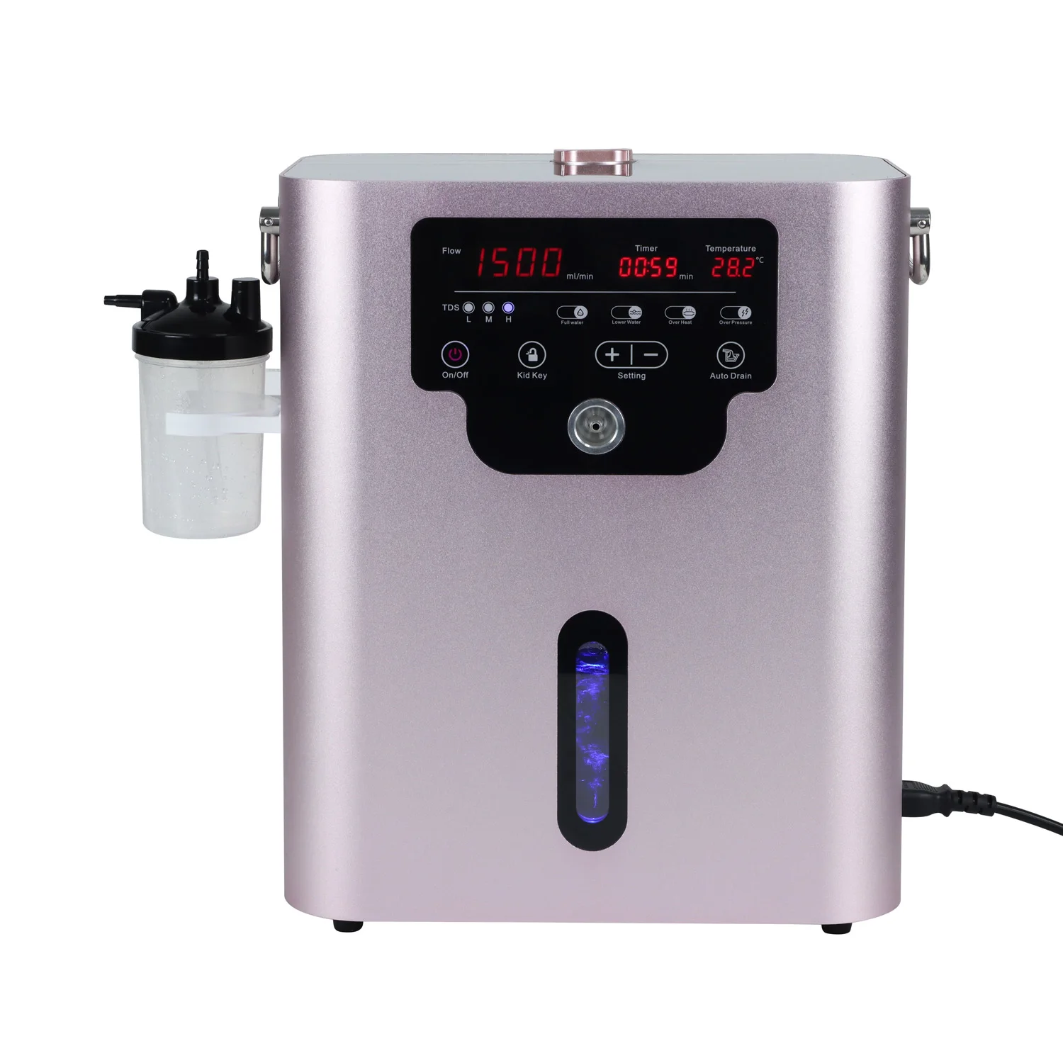 Hydrogen&Oxygen Inhalation Machine 600ML 900ML 1500ML 3000ML Molecular Hydrogen Water Machine  H2 Generator Home Care Suyzeko