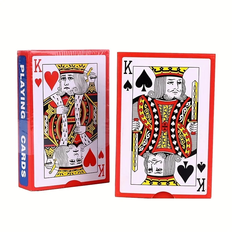 Playing Cards, Standard Poker Size with Standard Index. Suitable for Blackjack, Euchre, Canasta and other card games.