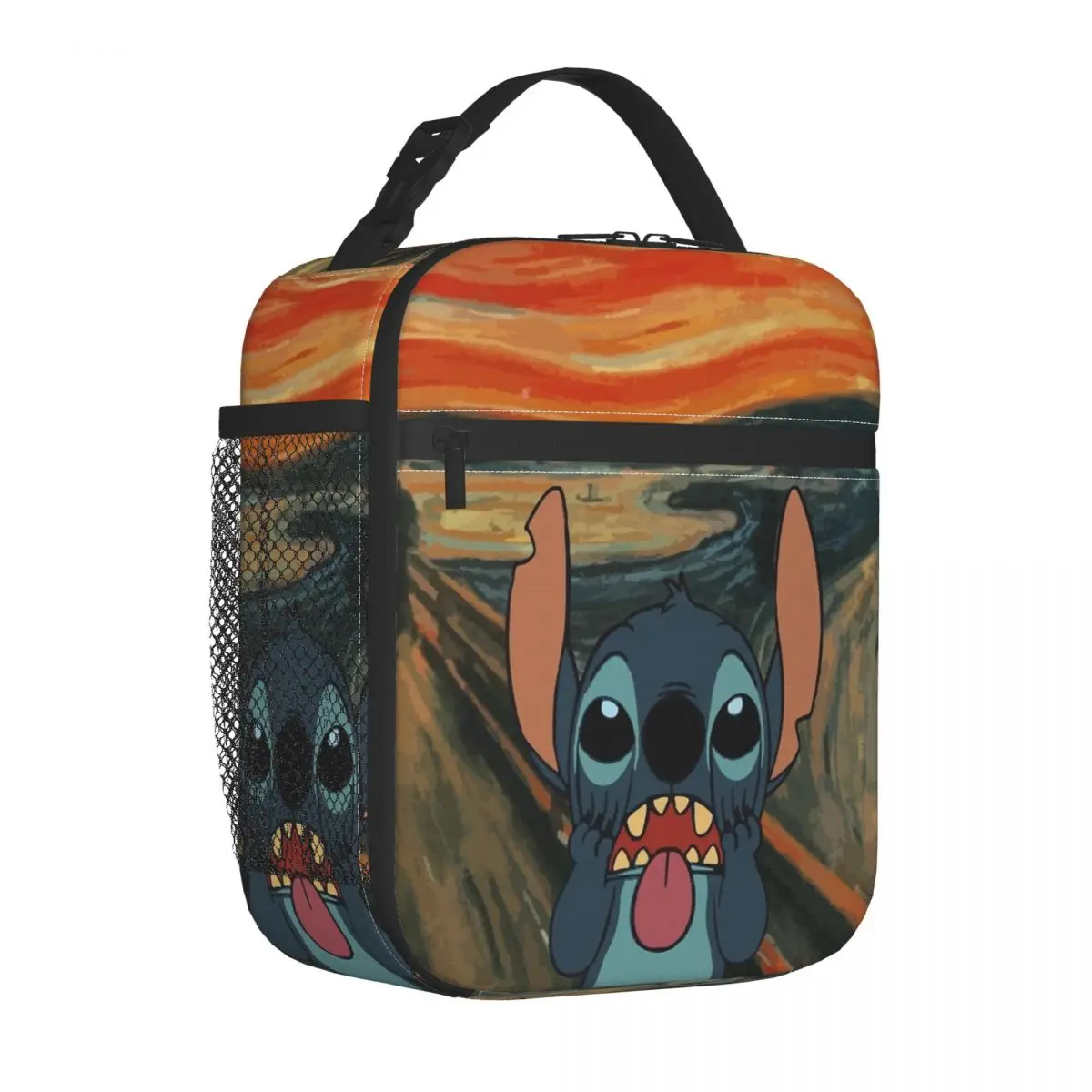 Stitch Insulated Lunch Bag Portable Lunch Container Thermal Bag Tote Lunch Box Work Picnic Girl Boy