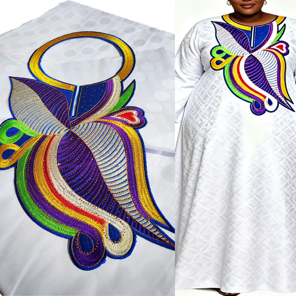 5 ياردة بوبو بازان الثراء نسيج الدانتيل قماش بازان نسيج الملابس مناسبة لصنع الجلباب والملابس الرسمية