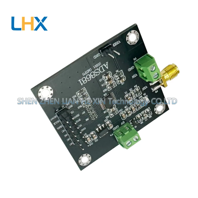 ADS8681 single/dual bipolar 16-bit analog-to-digital converter ADC data acquisition module with 1MSPS high-speed sampling