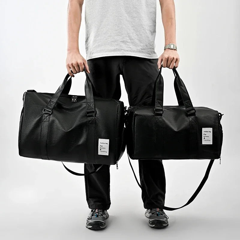 Large Capacity Light Travel Bag, Carry On Luggage, Weekend Business Travel Bag, Dry Wet Separation