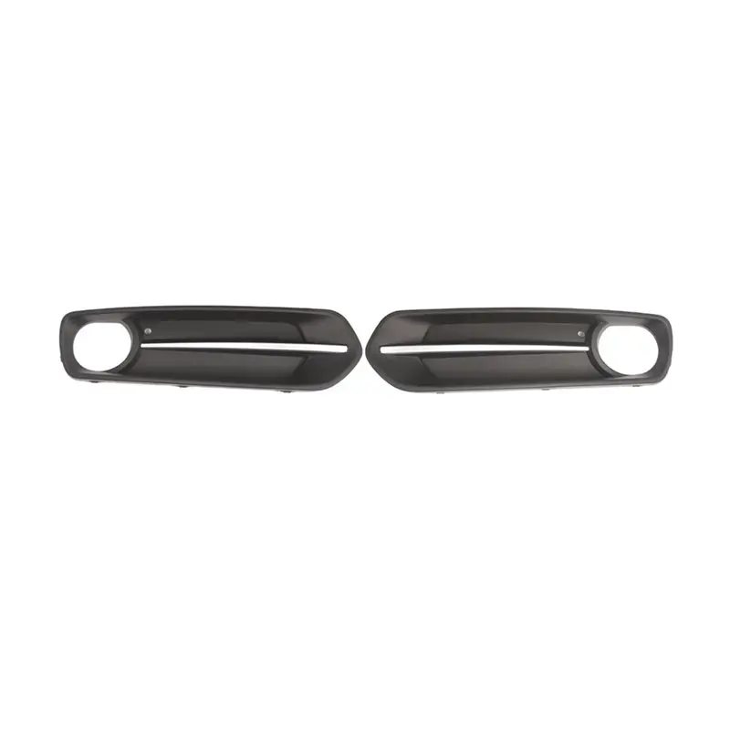 ABQB-Front Fog Light Intake Frame Grille Fog Lamp Cover Bezels Car Accessories For BMW 1 Series F20 Sports 2012-2014