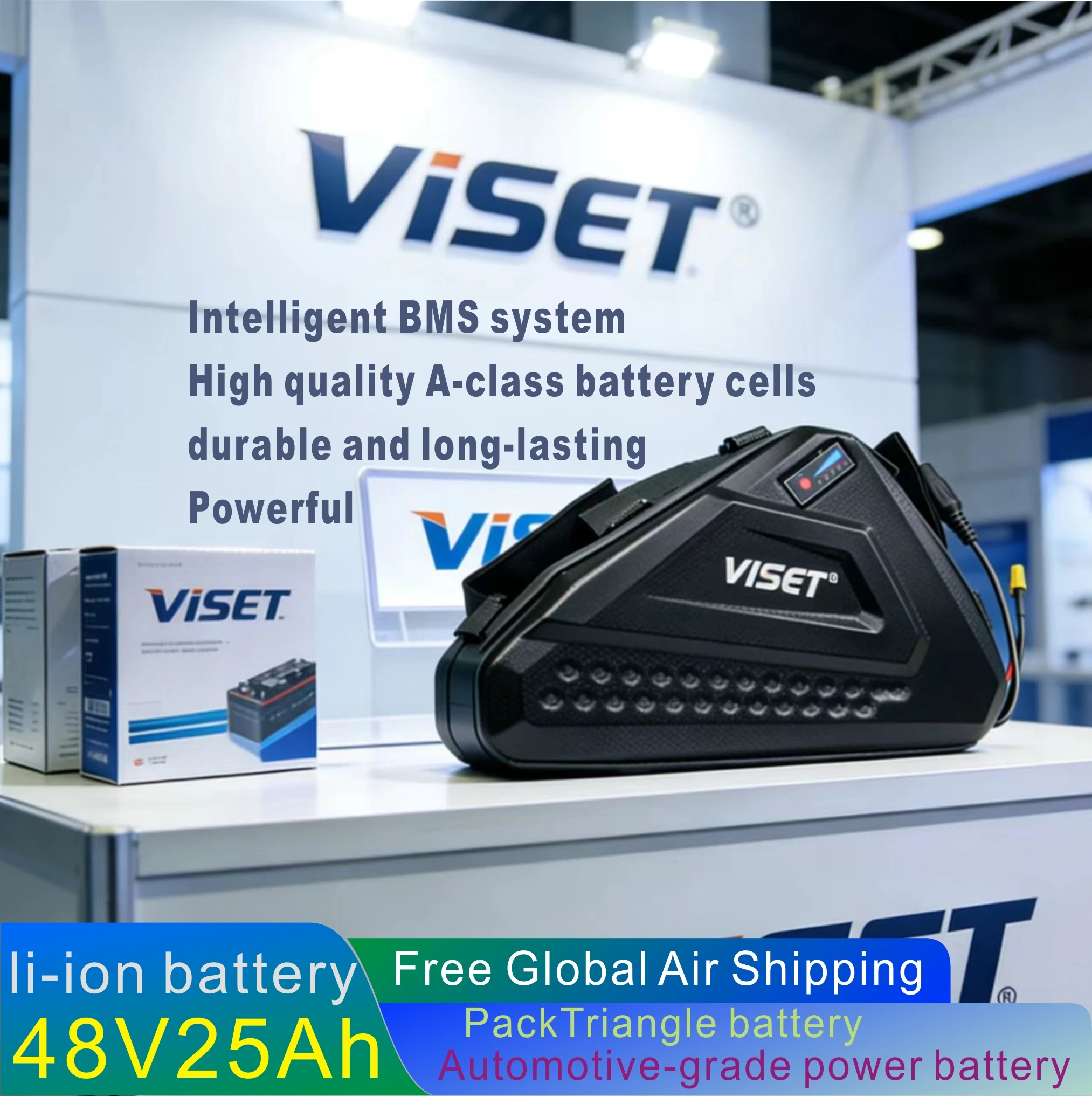 2026 New 48V30Ah Electric Mountain Bike Triangle Bag Crossbeam Model Is Portable BMS Huge Capacity 1865021700 Li-ion battery