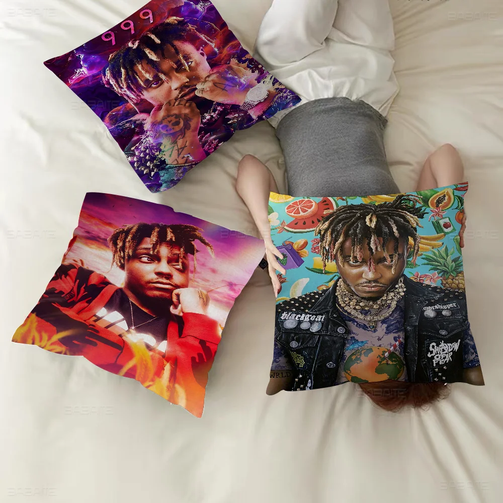 

Juice Wrld Personalized Pillow Dust Cover Bedroom Kids Party Decoration Pillowcase Birthday Children Gift