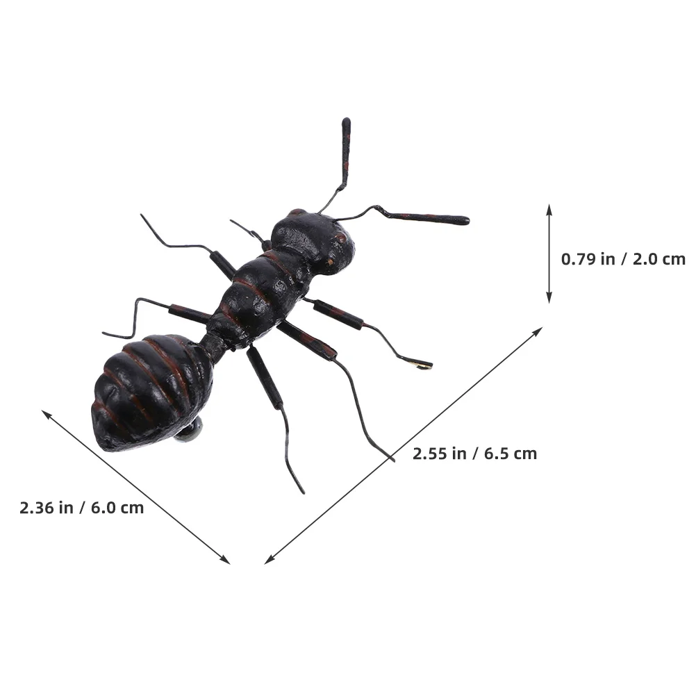 

4Pcs Ants Ornament Delicate Craft Indoor Outdoor Decorative Ant Statues for Desk Garden Ants Decor Ant Decor Desktop Ornament