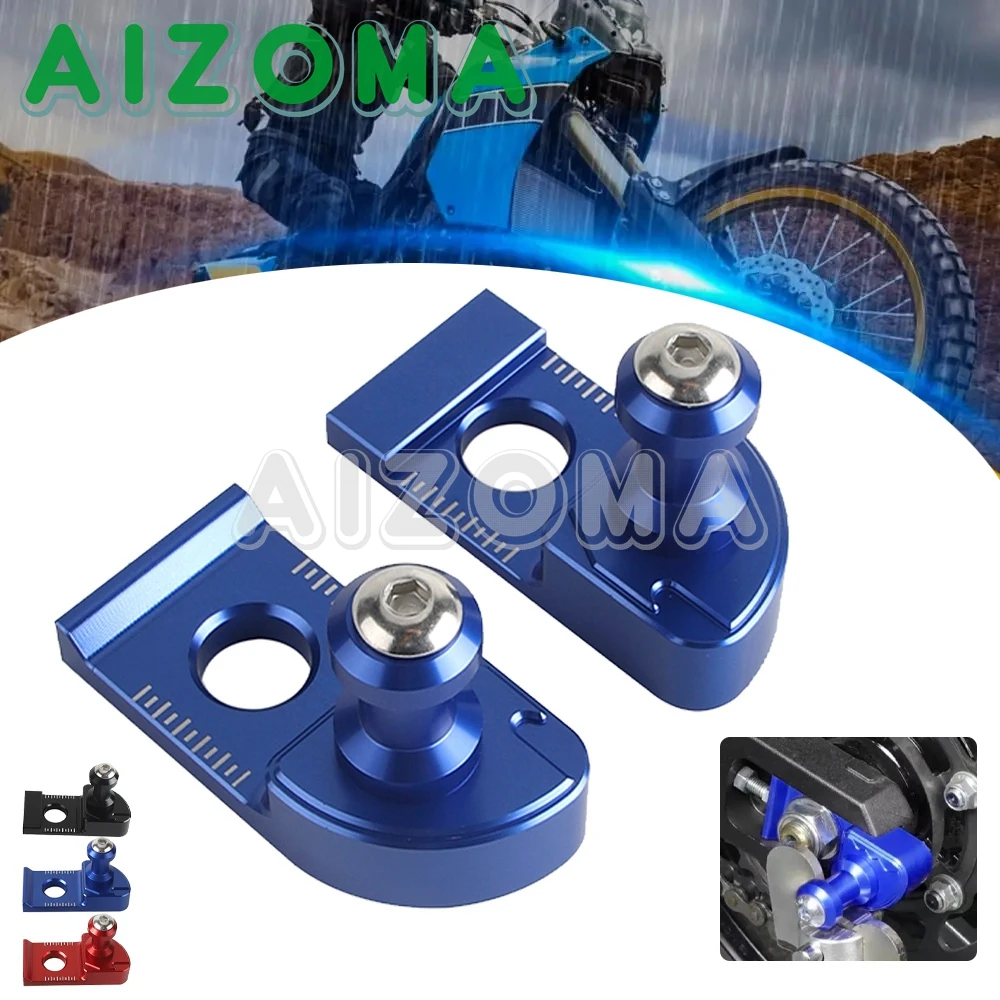 Swingarm Stand Pick Up Chain Adjuster Blocks For Yamaha Tenere 700 XTZ 700 2019-2024 XSR 900 2016-2021 Tracer 900 GT 2019-2020