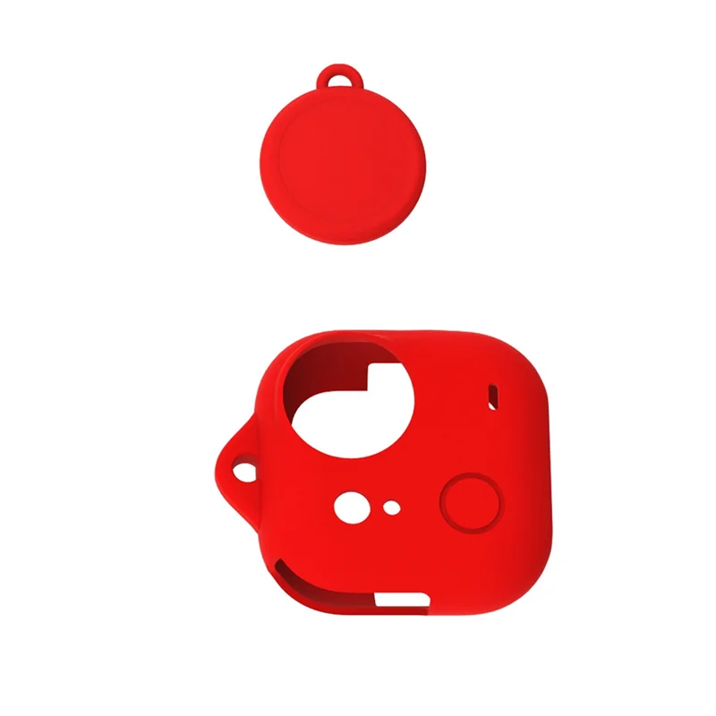 Funda protectora AT41 para cámara GO Ultra Thumb, funda de silicona con tapa de lente, accesorios C