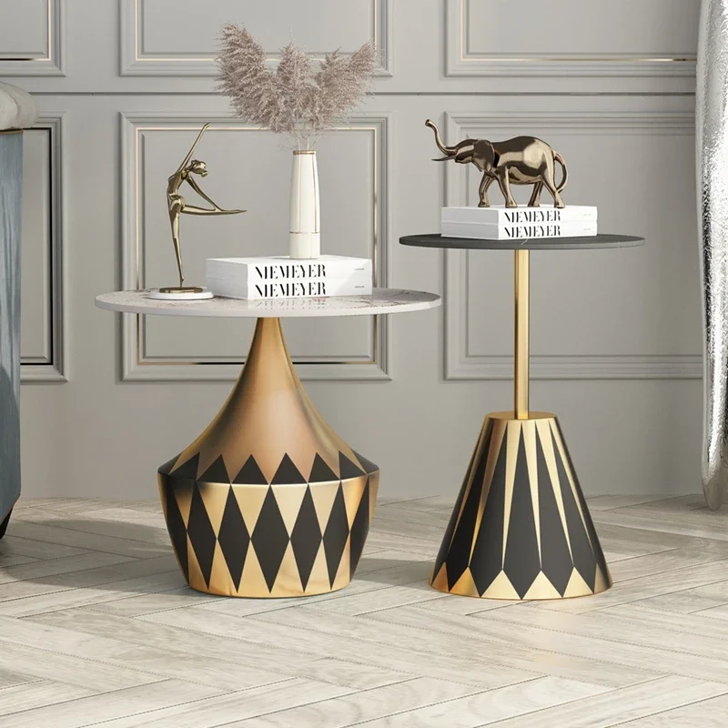 Simple coffee table Creative living room, simple corner table for home use light luxury tea  cabinet, sofa edge table