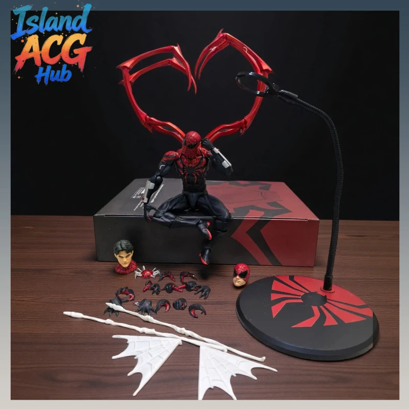 

MESS TOYS Superior Spider-Man 1/12 Movable Figure Otto Octavius Mechanical Tentacles Collectible Model Statue Toy Gift