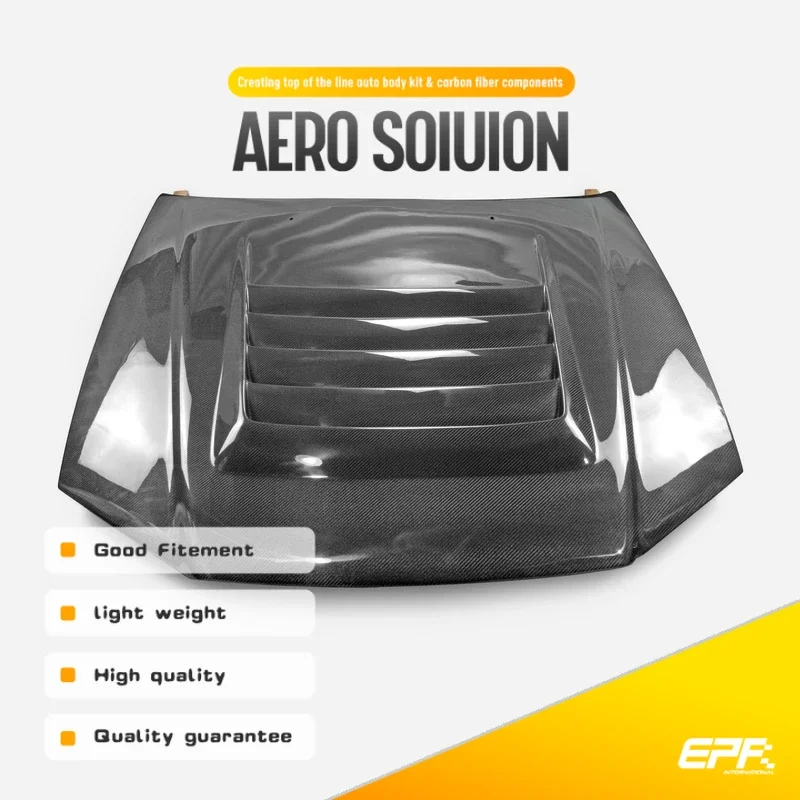 

For Nissan Skyline R34 GTT GTR Conversion Kit N1 Style Hood - Double-Sided Carbon Fiber - Compatible with GTR Conversion Front B