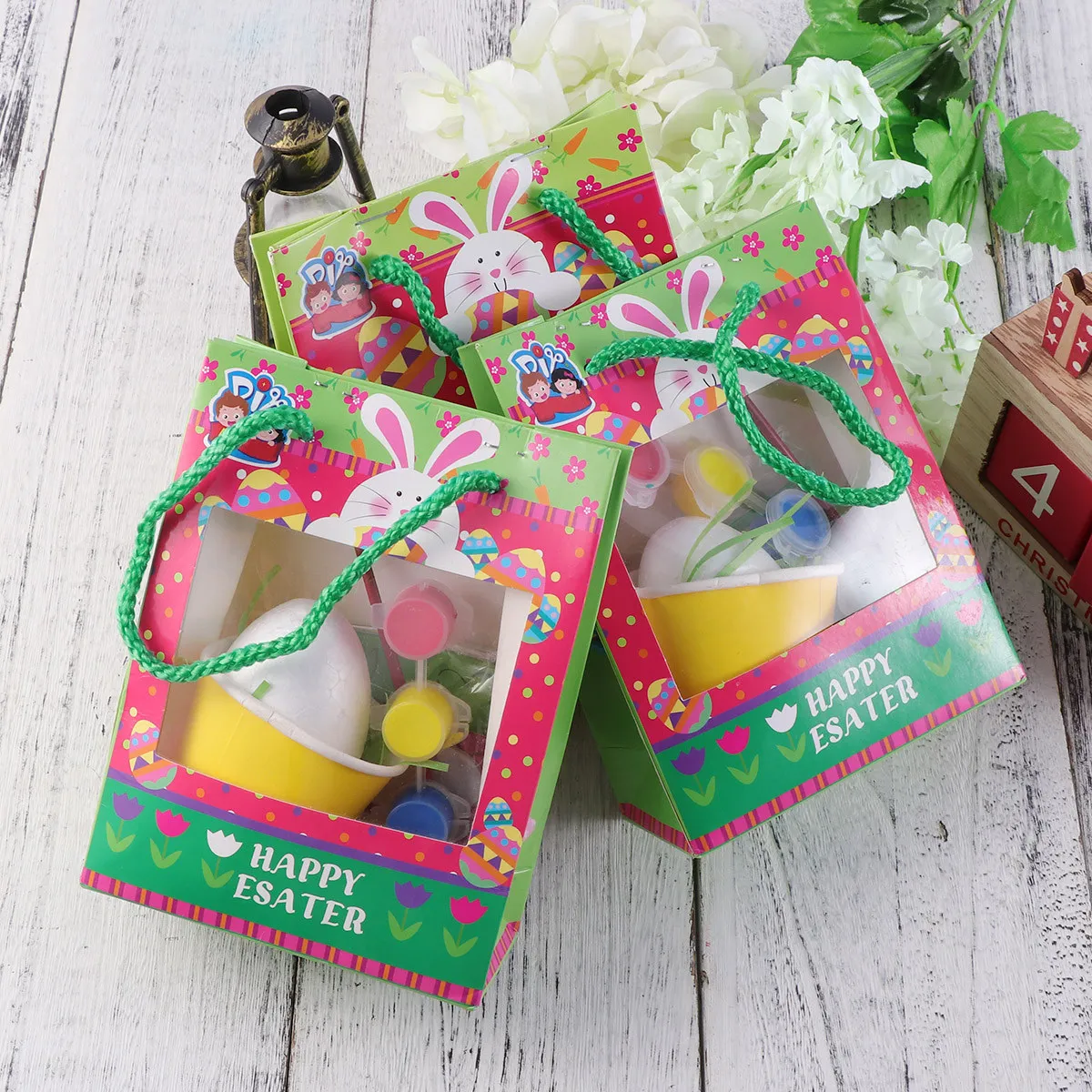 

Подарочный набор для творчества на тему Пасхальных яиц: яркие материалы для детского творчества, развивающие и увлекательные занятия для детского сада, яслей и дошкольных учреждений