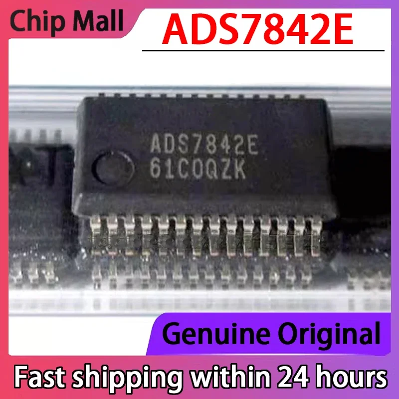 

1 шт. ADS7842E ADS7842EB SSOP28 оригинальный новый 12-битный аналого-цифровой преобразователь АЦП на складе