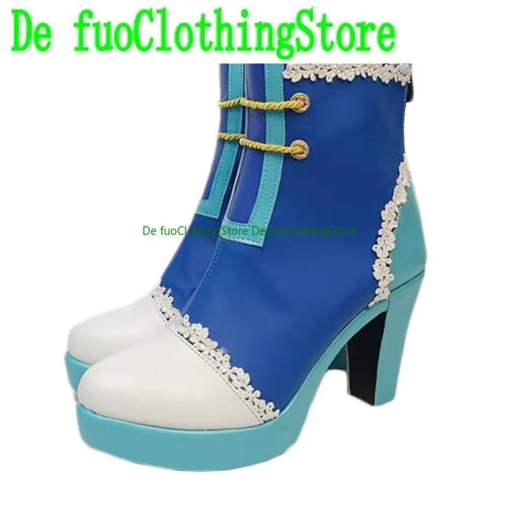 

Aoi Kiriya Cosplay Shoes Anime Idol Boots Anime Games Halloween Costumes Party Props ShoesDefuoClothing