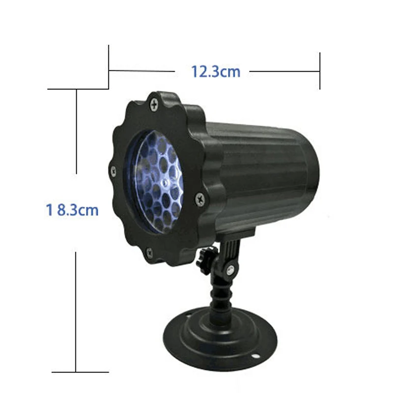 2025 New Christmas Snowfall Projector Lights Outdoor Indoor Waterproof Highlight Landscape Dynamic LED Snowflake Projection Lamp - Image 6