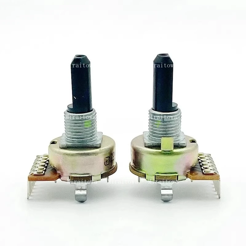 10 Uds para Panasonic MAL R161 20KΩ C potenciómetro de volumen amplificador de potencia de altavoz de 6 pines de una sola fila con posicionamiento central