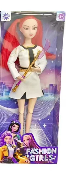 Kpop Hunter مع BGM مدمج! دمى رومي/ميرا/زوي البلاستيكية، 3+ صندوق هدايا لعبة DIY للفتيات