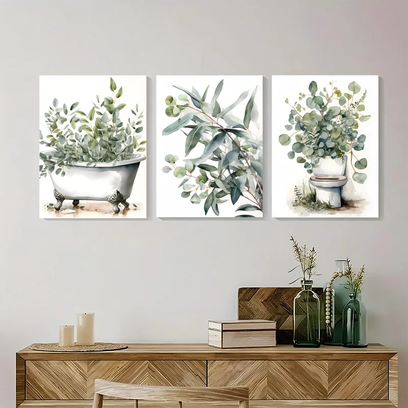 3Pcs Wooden Frame C… - image