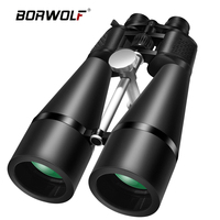 BORWOLF Binoculars 25-75X80 Hight Definition  waterproof  Military  Telescope for Bird watching Hiking Hunting Sport