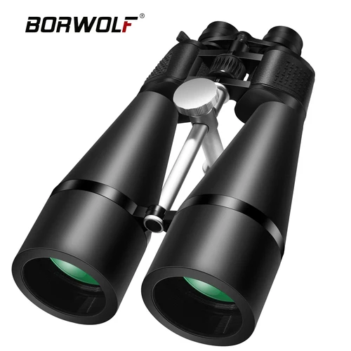 Binoculares BORWOLF 25-75X80 telescopio militar impermeable de alta definición para observación de aves senderismo caza deporte