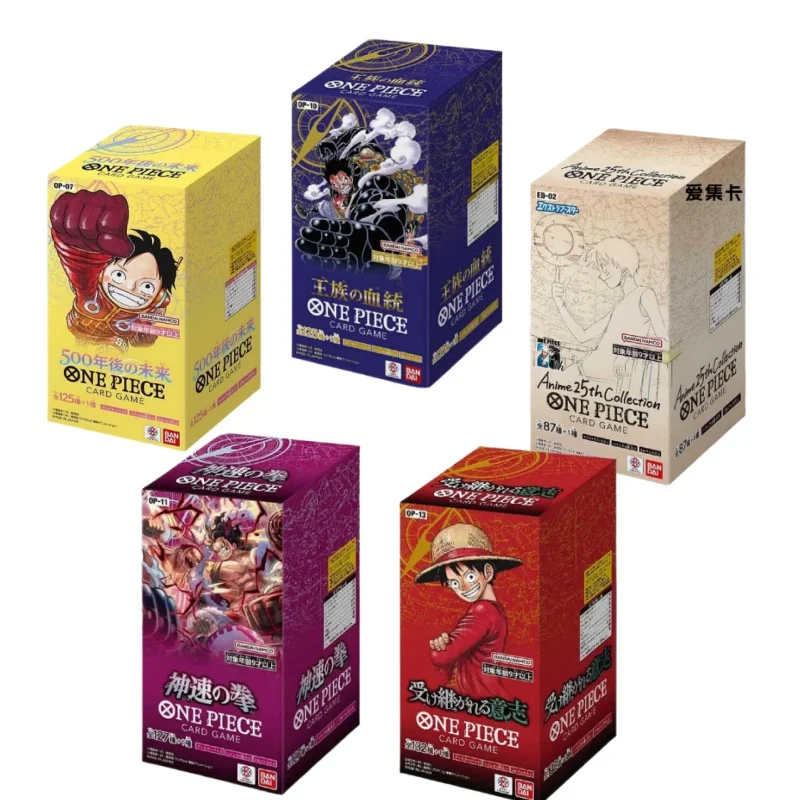 

Bandai One Piece Аутентичная японская дополнительная упаковка New World EB-02 Игрушечные коллекционные игровые карты OP123456/7/08/09/10/11/12