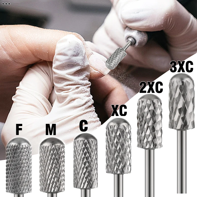 

Фрезы для маникюра 3XC Round Top Large Barrel, 3/32 дюйма, твердосплавные, для удаления омертвевшей кожи и толстого геля, аксессуары для маникюрных аппаратов, поставщик