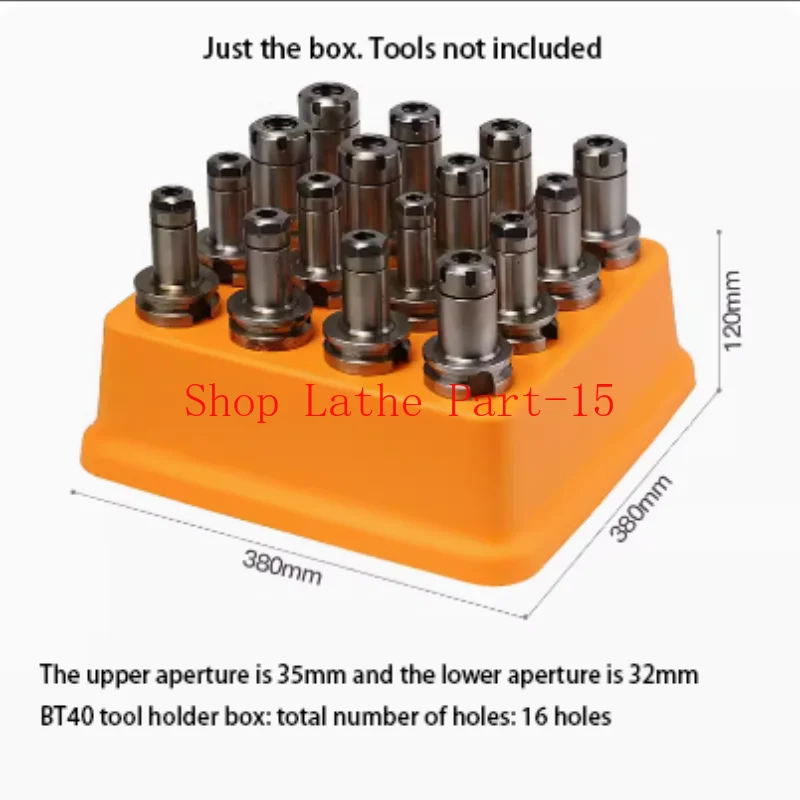 

CNC Accessories CNC Workshop Special Tool Storage Box BT30/BT40/BT50 Tool Handle Storage Box