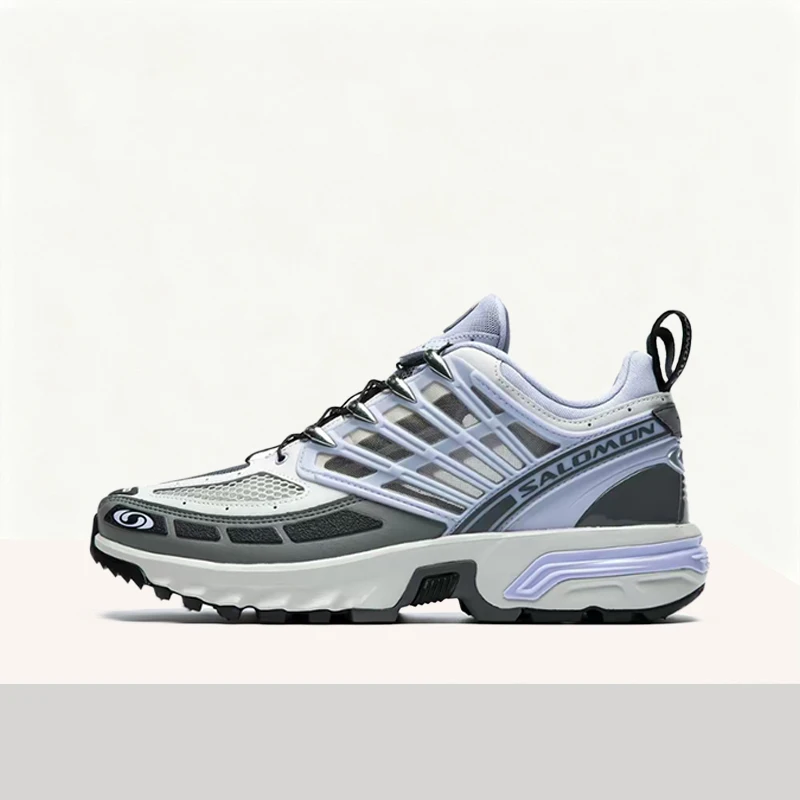 Salomon ACS Pro: Stylish, High-Performance, Versatile Low-Top Cushioned Running Shoes for Women – Gray/Purple  477368