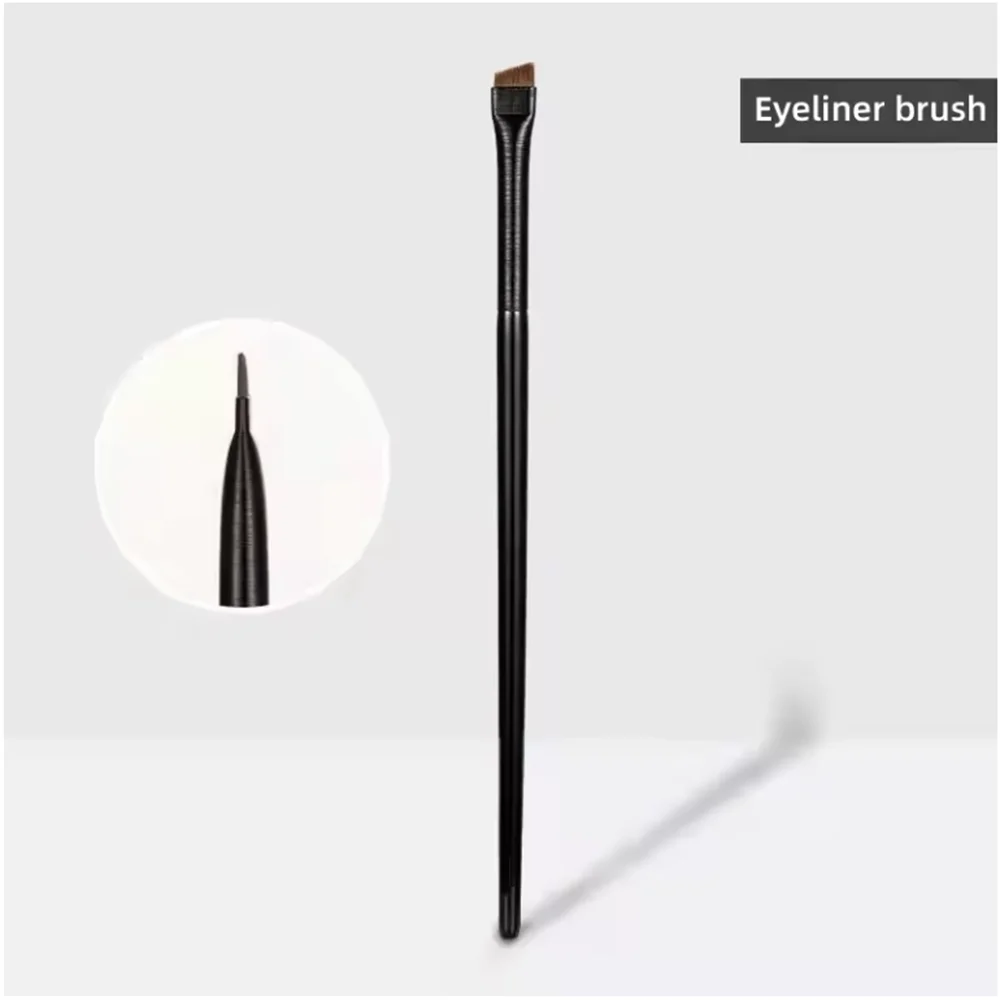Neue 2-teilige Augenbrauenkonturpinsel, Augenbrauen-Eyeliner-Pinsel, tragbarer kleiner Winkel-Augenbrauenpinsel, weibliches Make-up-Werkzeug