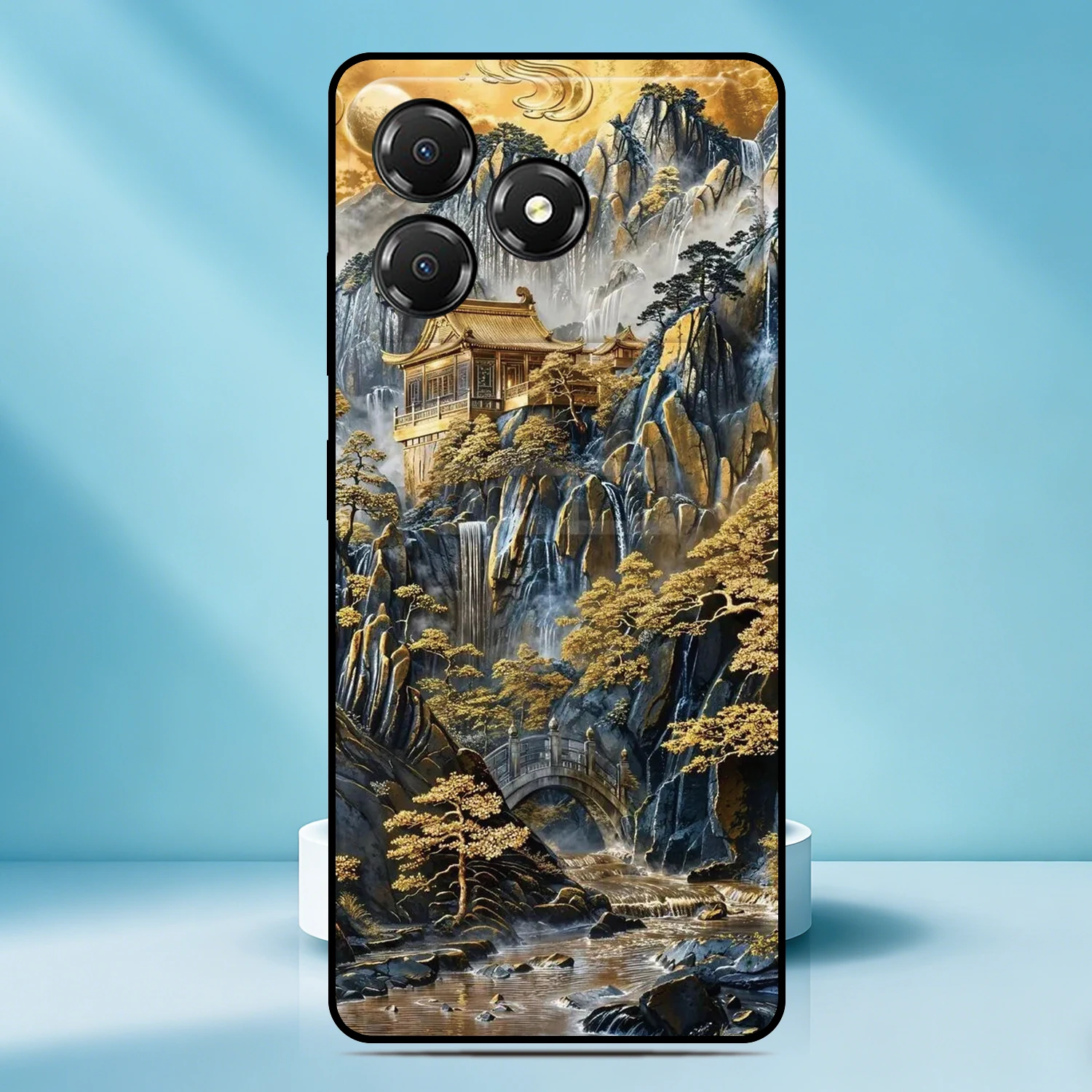 Pretty Landscape Phone Case For ASUS Zenfone 10 9 8 Flip 5z ROG Phone 2 3 5 5s 6 7 Pro ZS630KL ZS661KS Custom Image Back Cover - view 5