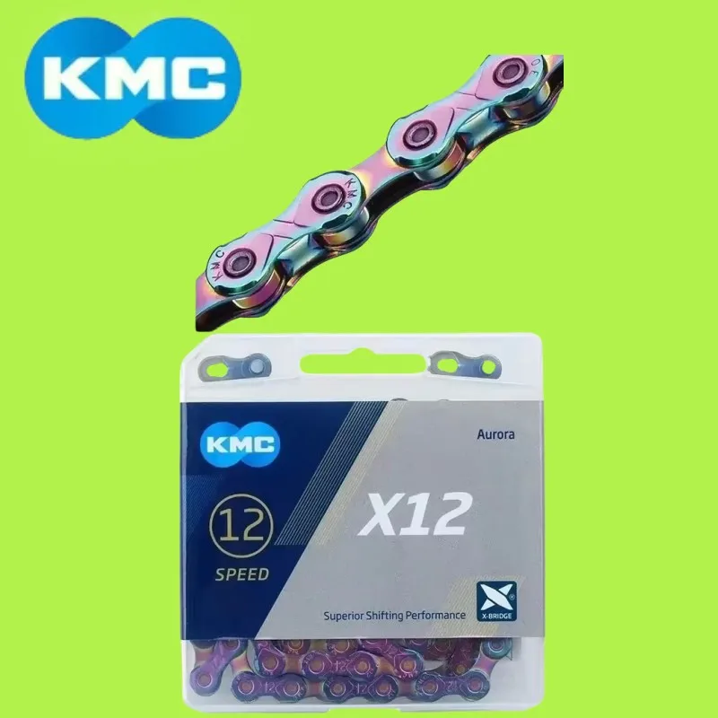 X10 X11 X12 chaîne de vélo couleur aurore 10S 11S 12S chaîne de vélo de route de montagne pièces de cyclisme pour pièces de vélo Shimano Sram