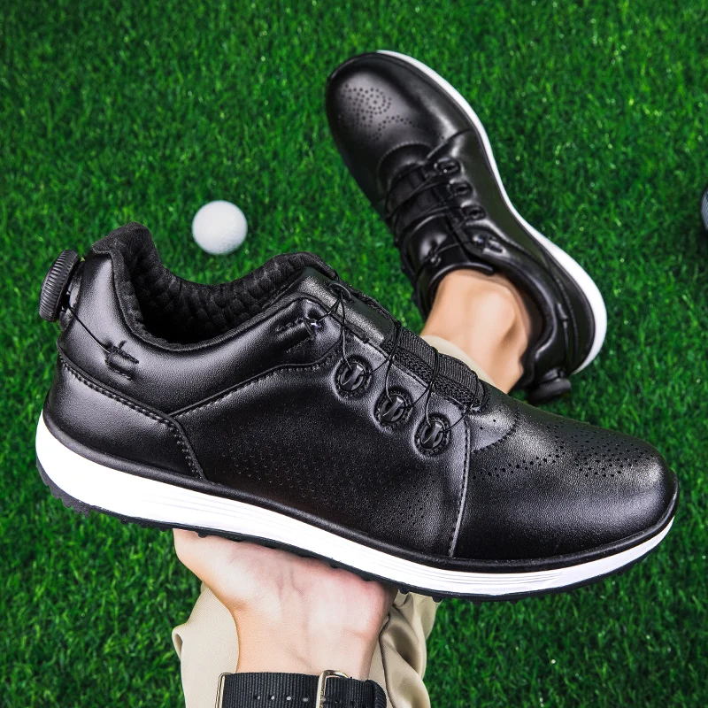 New Waterproof Golf Shoes Men Golf Sneakers Men Outdoor Golfing Footwear Walking Sport Shoe