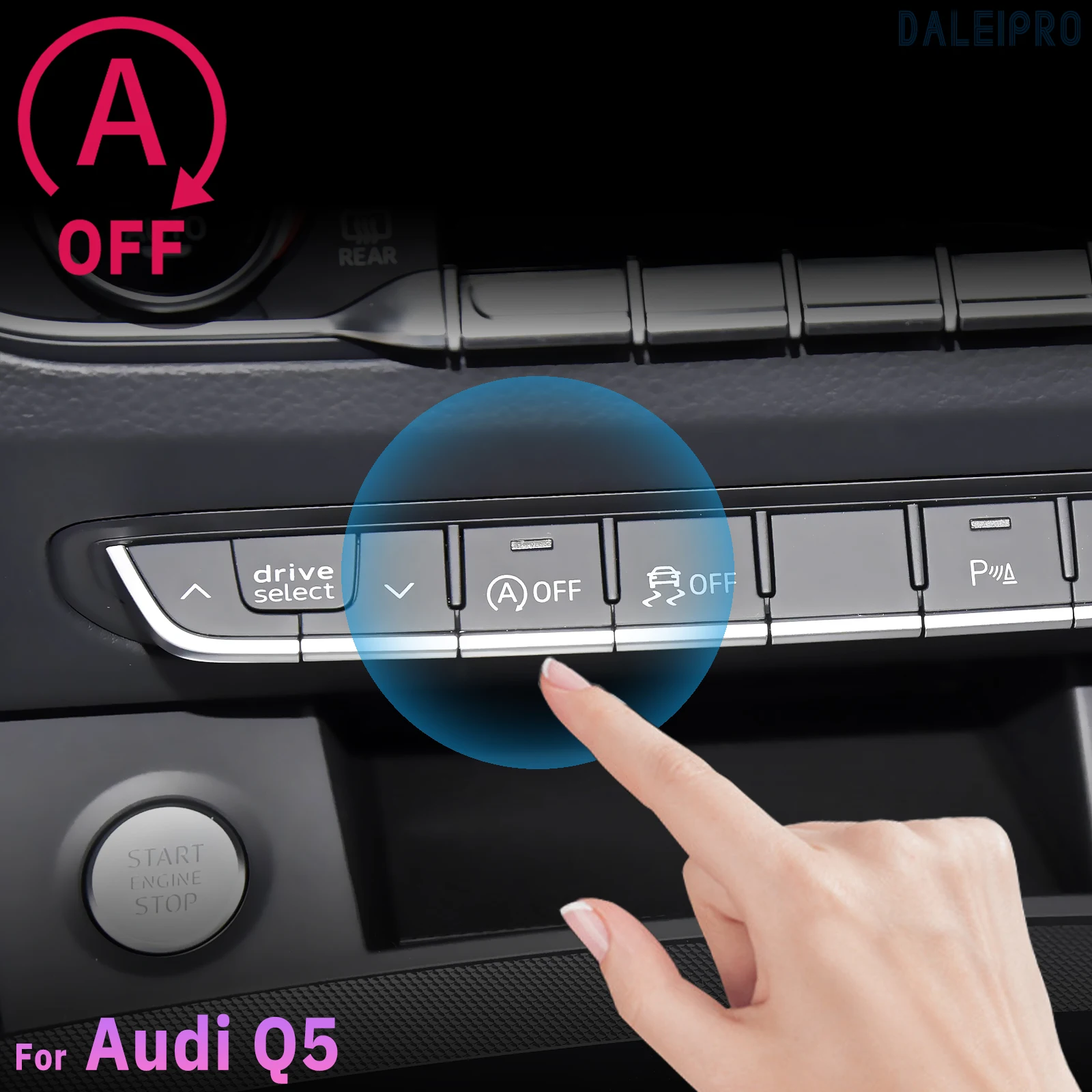 Automatic Stop Start Engine System Disable Smart Shut Down Car Auto Start Stop Eliminator For Audi Q5 2019 2020 2021-2024 80A