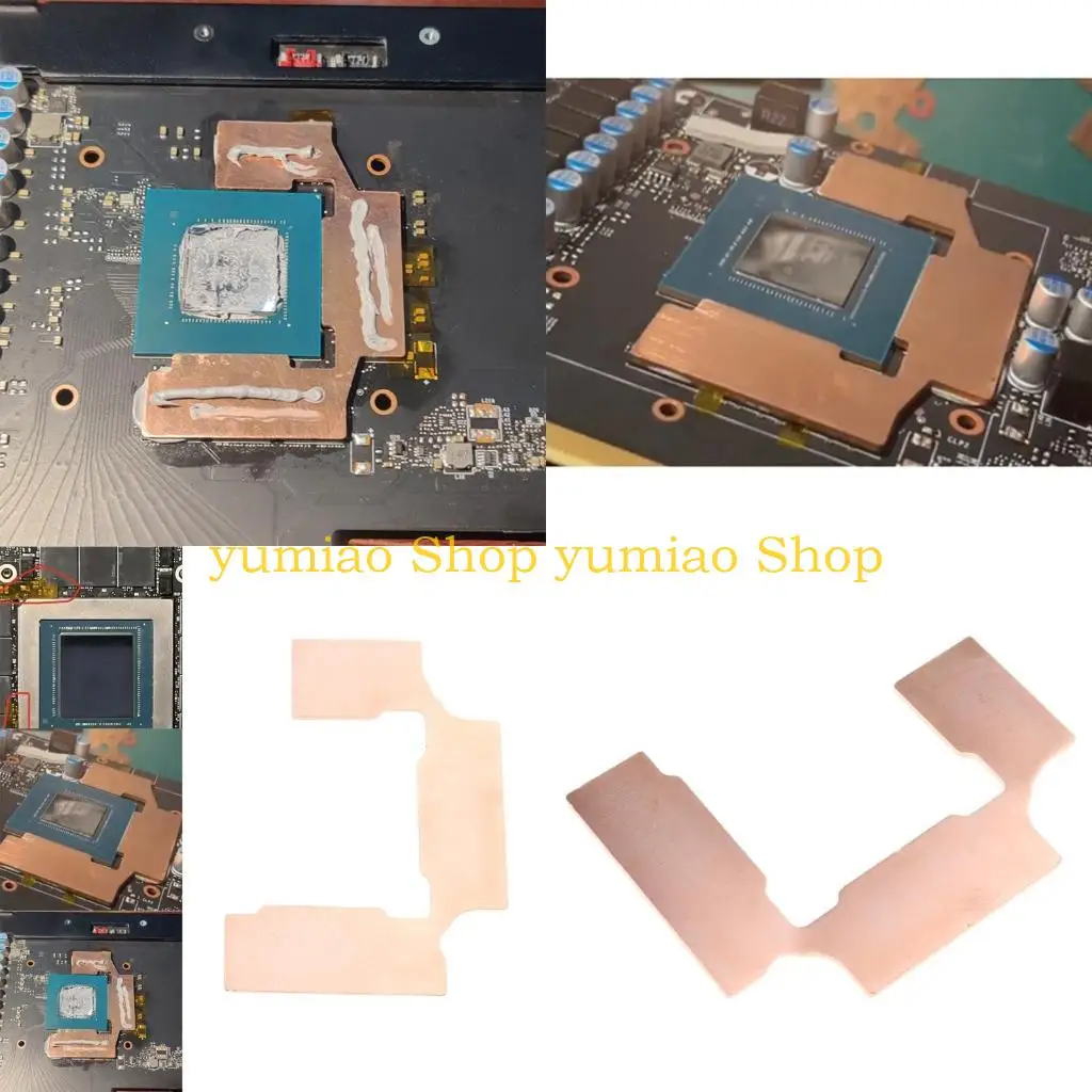 

Охладитель памяти графического процессора 587B VRAM, термоподушка, медный радиатор, поддержка 3060ti 3070ti