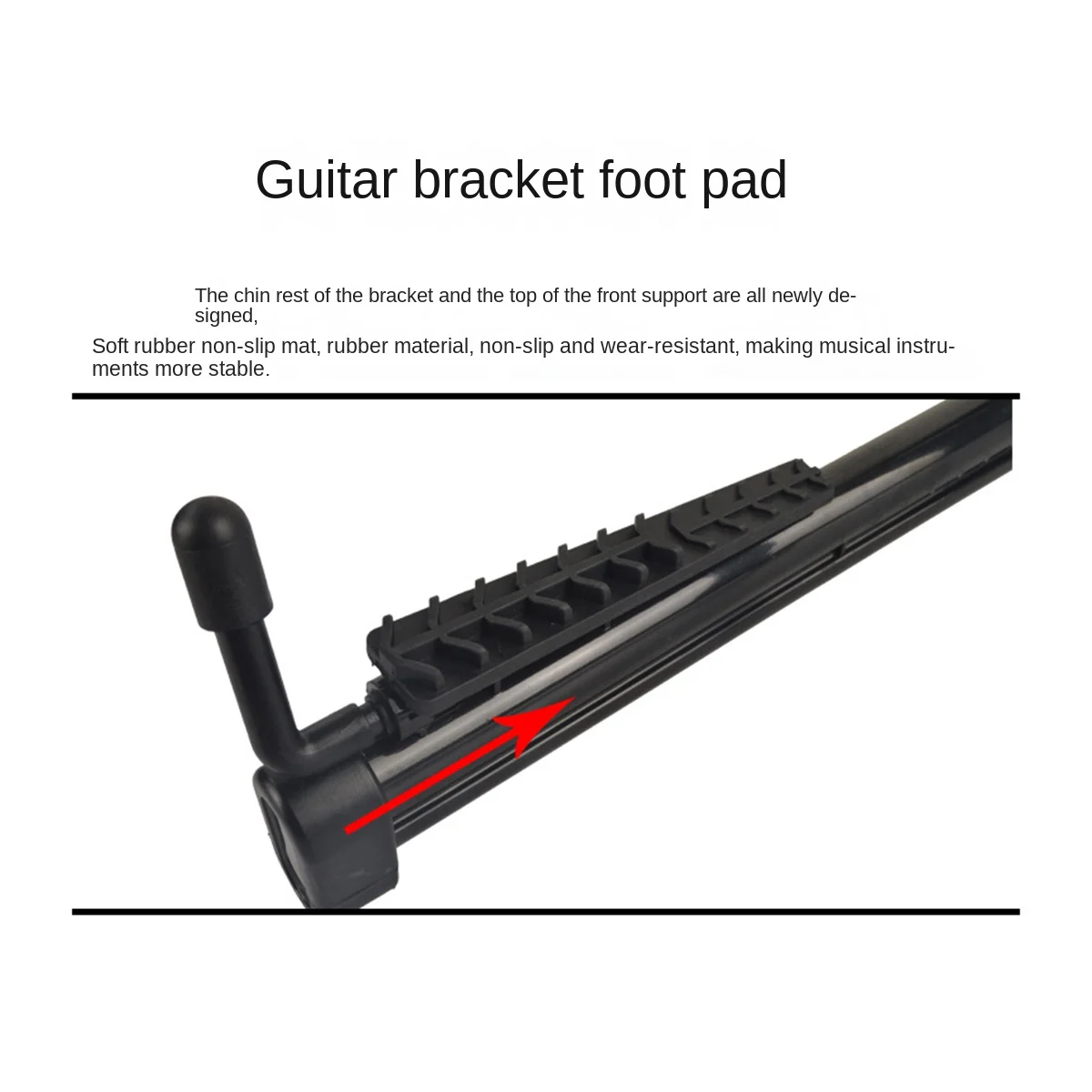 Professional Electric Guitar Stand Universal Folding Electric Acoustic Guitar A-Frame Musical Rack Holder Guitar Part