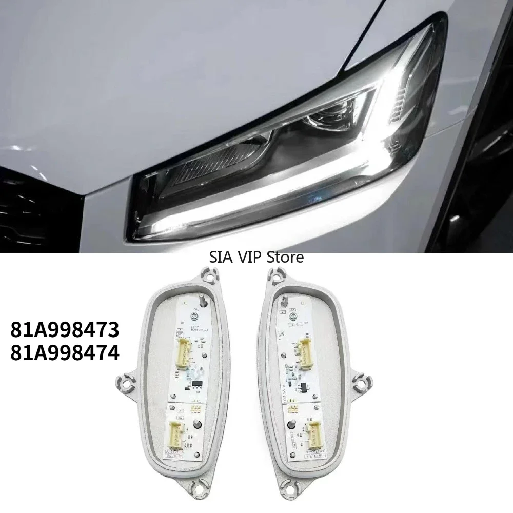 

OEM 81A998473 81A998474 For Audi Q2 2018-2021 Full LED Headlight Turn Signal DRL Daytime Running Light Module Car Accessories