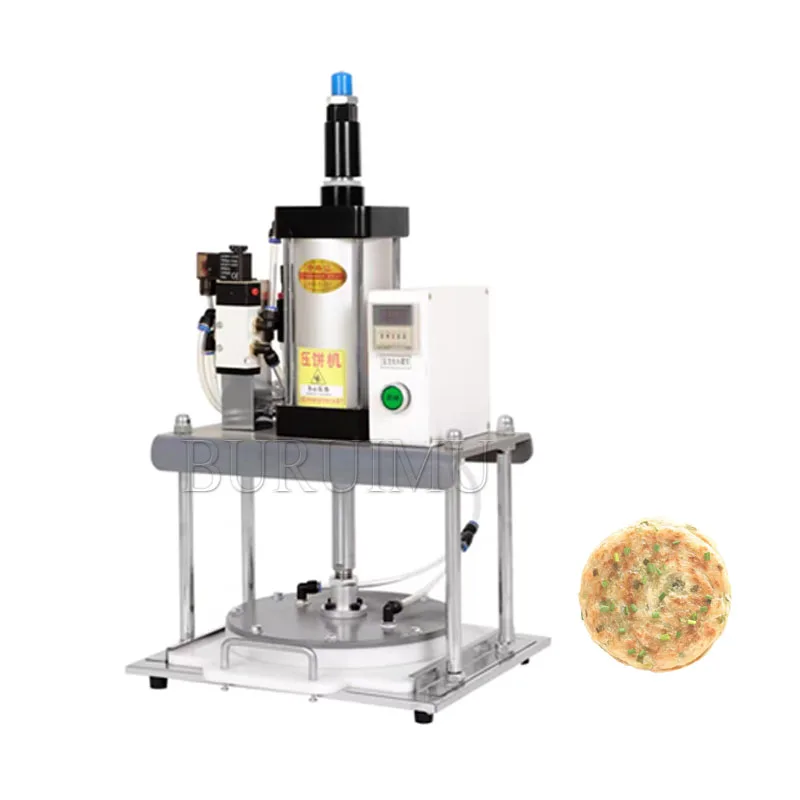 Automatic Pizza Base Maker Machine Dough Flattener For Pizza Making Pizza Crust Press Machine