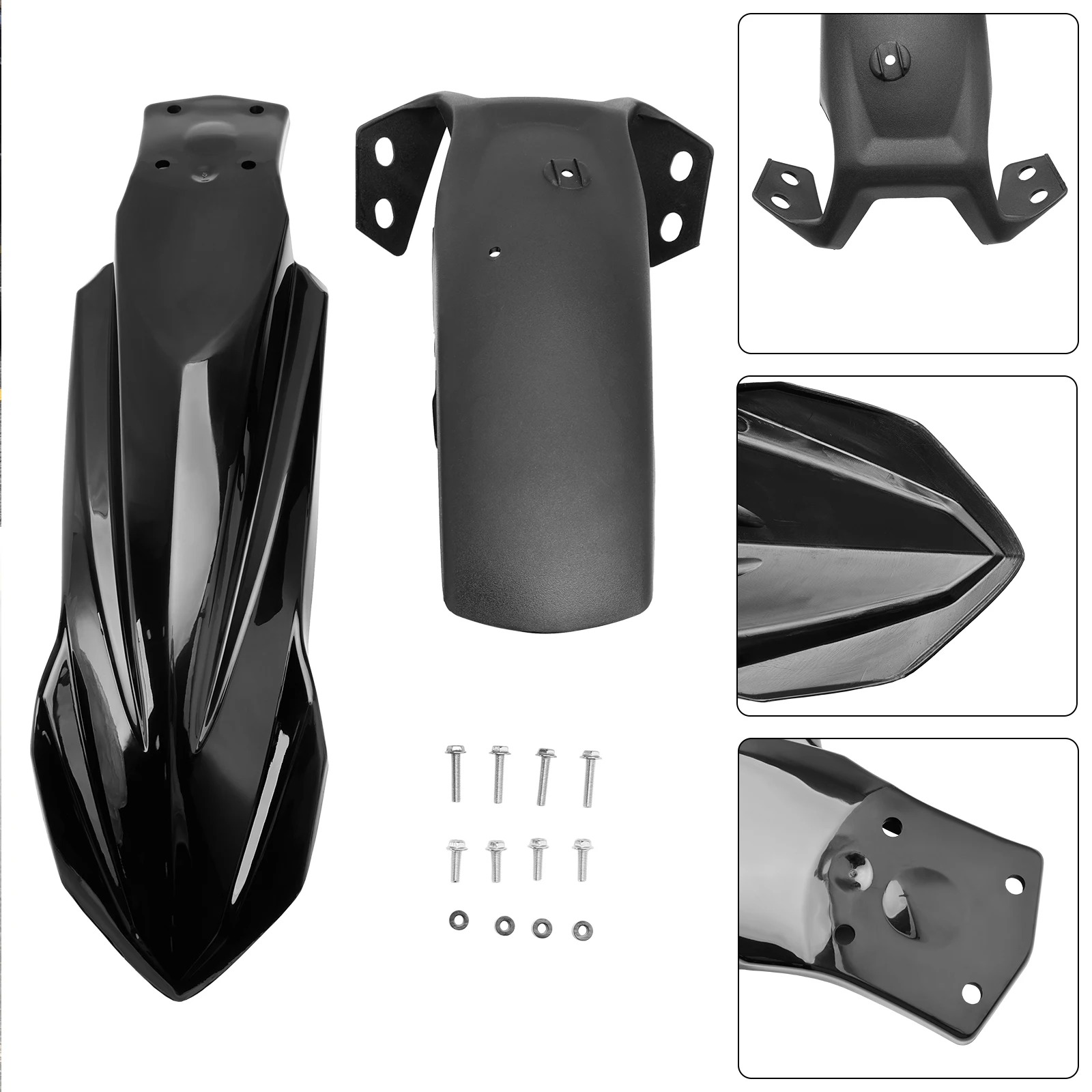 Areyourshop High Front Fender Mudguard Fairing for Yamaha Tenere 700 2019 2020 2021 2022 2923 2024 image 5