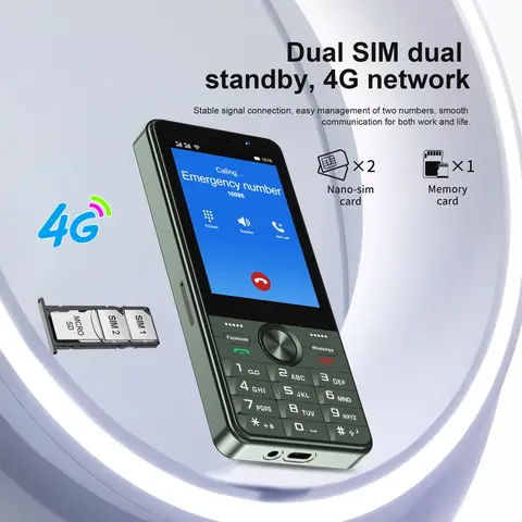 SERVO F25 PRO 4G LTE Smartphone 3,5 8 best sales telefon med knappar - №4