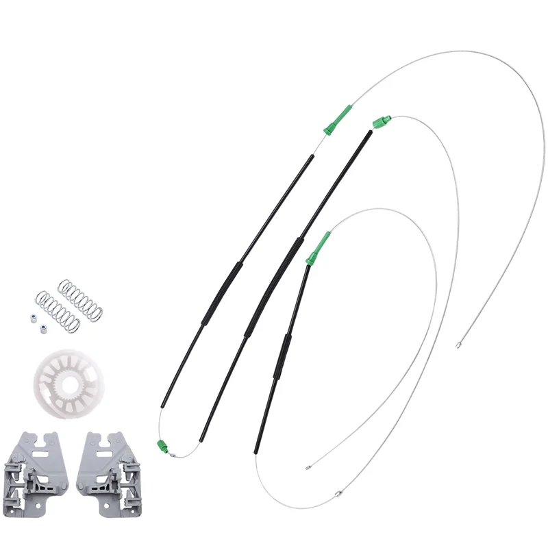 

ABTD-Car Power Window Regulator Repair Kit For BMW E46 323I 325I 328I Front Left Or Right 51337020659 / 51337020660