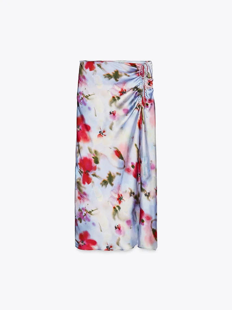 

Новое весеннее поступление, женская длинная юбка-миди Sve irt, комплект Faion, сезонная коллекция 202, повседневная одежда Ele Busin