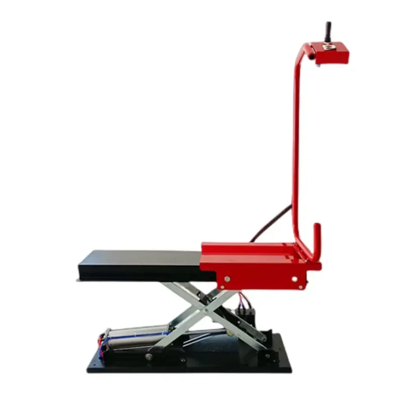 Small Balancing Machine Load 100kg Automatic Tire Loader Tire Lifting Machine Lift Car Pneumatic Tire Lifting Platform Pick Up T