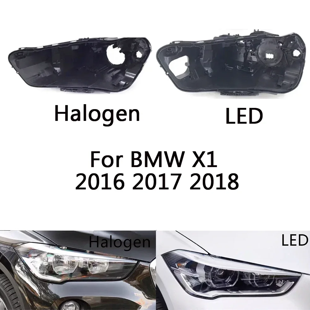 

Base Headlight Base for Bmw X1 2016 2017 2018 Headlamp House Car Rear Base Front Auto Headlight Back House