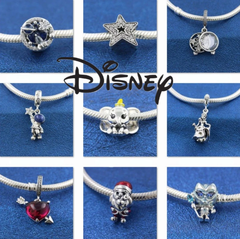 

2025 New 925 Sterling Silver Astronaut Pendant Fits Original Bracelet DIY Accessories Beads Handmade Dumbo Princess Beads Gift