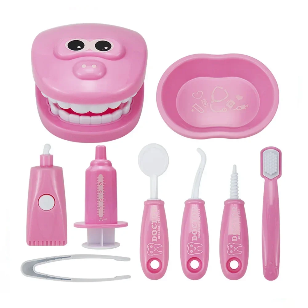 Children’s Interactive Dentist Kit featuring 9pcs Educational Set Family Bonding Activity Ideal for Boy and Girls Brain Training